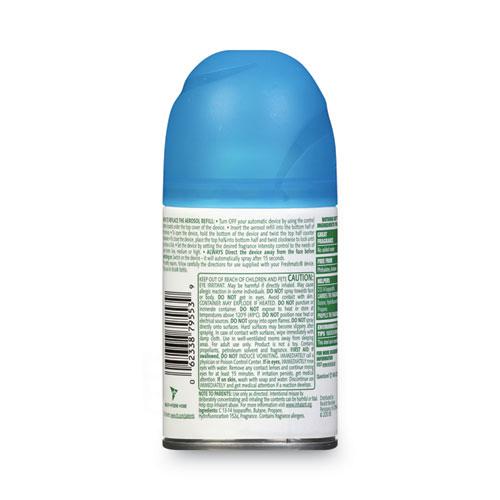 Freshmatic Ultra Automatic Spray Refill, Fresh Waters, 5.89 oz Aerosol Spray, 6/Carton. Picture 2