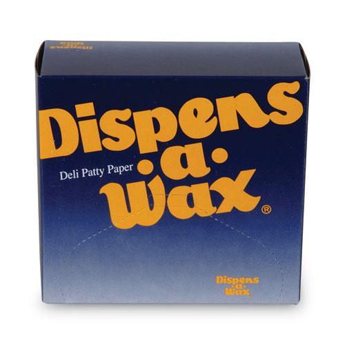 Dispens-A-Wax Waxed Deli Patty Paper, 4.75 x 5, White, 1,000/Box. Picture 2