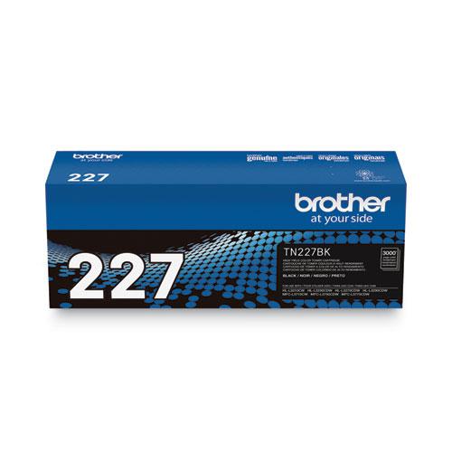 TN227BK High-Yield Toner, 3,000 Page-Yield, Black. Picture 3