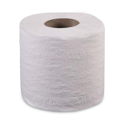 2-Ply Toilet Tissue, Septic Safe, White, 400 Sheets/Roll, 96 Rolls/Carton. Picture 2