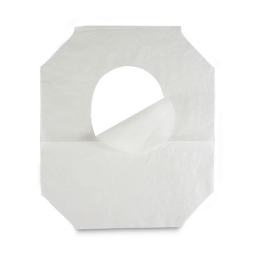 Premium Half-Fold Toilet Seat Covers, 14.17 x 16.73, White, 250 Covers/Sleeve, 10 Sleeves/Carton. Picture 4