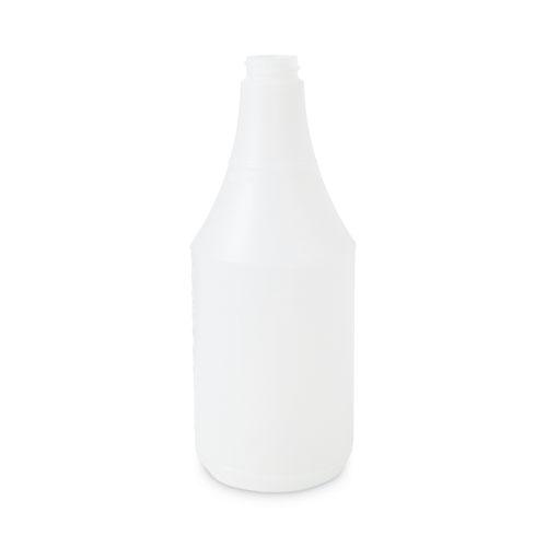 Embossed Spray Bottle, 24 oz, Clear, 24/Carton. The main picture.