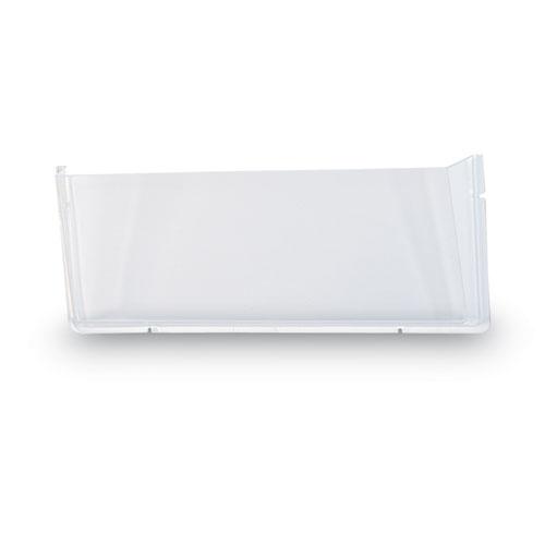Unbreakable DocuPocket Wall File, Legal Size, 17.5"  x 3" x 6.5", Clear. Picture 5