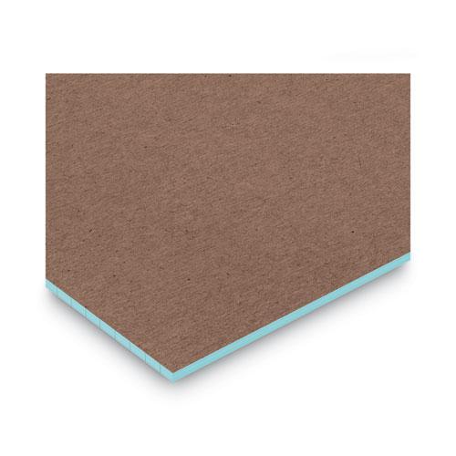 Colored Perforated Ruled Writing Pads, Wide/Legal Rule, 50 Blue 8.5 x 11 Sheets, Dozen. Picture 6