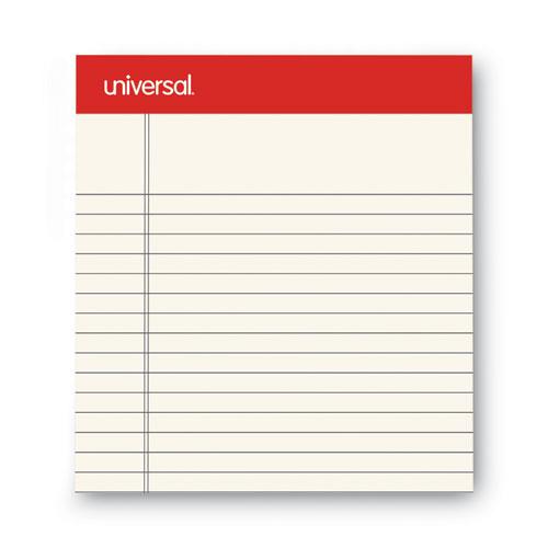Colored Perforated Ruled Writing Pads, Narrow Rule, 50 Ivory 5 x 8 Sheets, Dozen. Picture 5