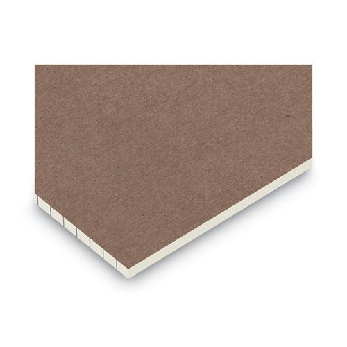Colored Perforated Ruled Writing Pads, Narrow Rule, 50 Ivory 5 x 8 Sheets, Dozen. Picture 6