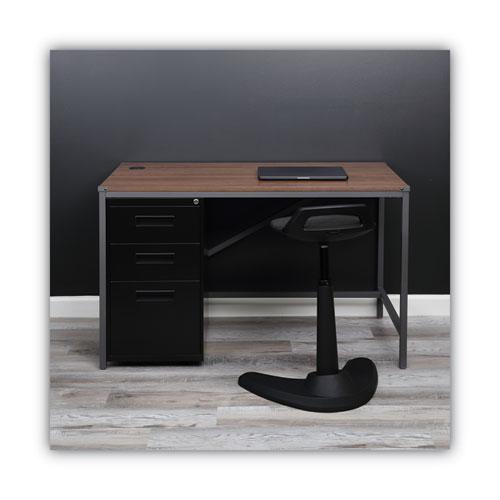 File Pedestal, Left or Right, 3-Drawers: Box/Box/File, Legal/Letter, Black, 14.96" x 19.29" x 27.75". Picture 7