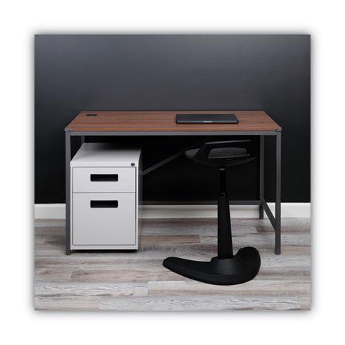 File Pedestal, Left or Right, 2-Drawers: Box/File, Legal/Letter, Light Gray, 14.96" x 19.29" x 21.65". Picture 7