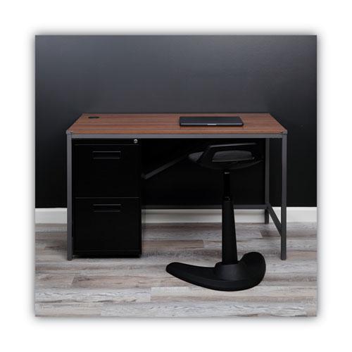 File Pedestal, Left or Right, 2 Legal/Letter-Size File Drawers, Black, 14.96" x 19.29" x 27.75". Picture 7