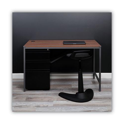 File Pedestal with Full-Length Pull, Left or Right, 3-Drawers: Box/Box/File, Legal/Letter, Black, 14.96" x 19.29" x 27.75". Picture 7