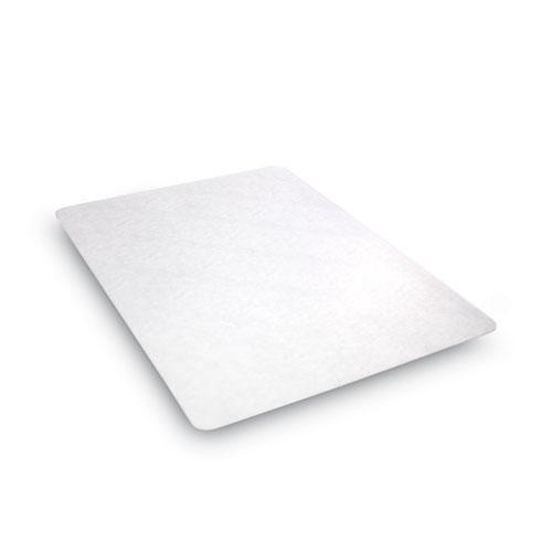 EconoMat All Day Use Chair Mat for Hard Floors, Rolled Packed, 46 x 60, Clear. Picture 1
