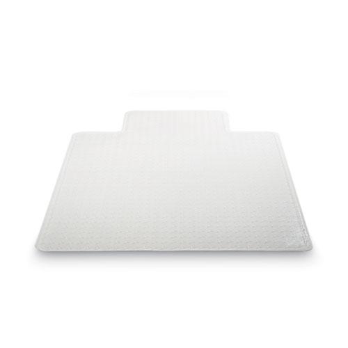 DuraMat Moderate Use Chair Mat, Low Pile Carpet, Roll, 36 x 48, Lipped, Clear. Picture 8