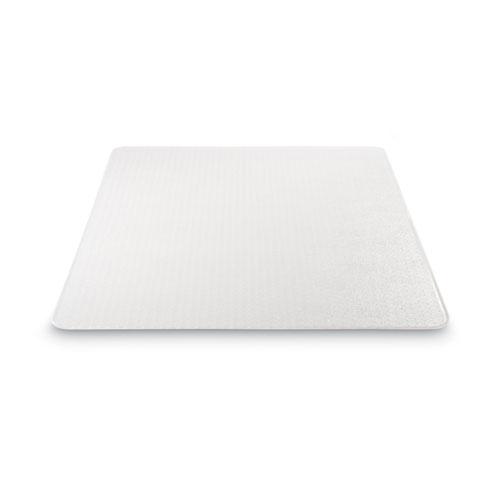 DuraMat Moderate Use Chair Mat, Low Pile Carpet, Roll, 46 x 60, Rectangle, Clear. Picture 7
