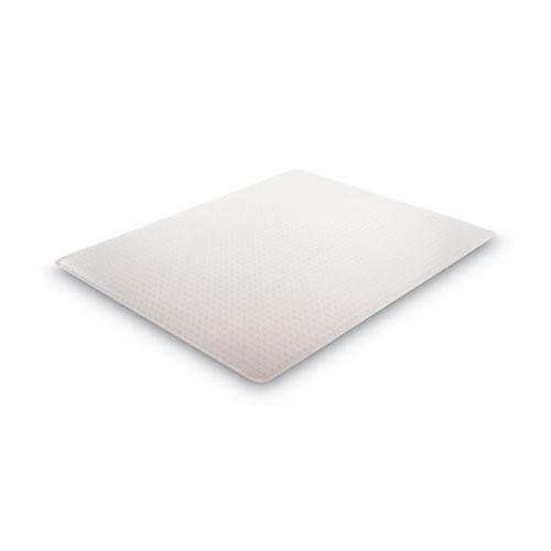 SuperMat Frequent Use Chair Mat, Med Pile Carpet, Roll, 46 x 60, Rectangle, Clear. Picture 7