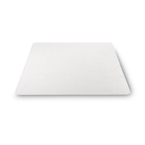 SuperMat Frequent Use Chair Mat, Med Pile Carpet, Roll, 46 x 60, Rectangle, Clear. Picture 8