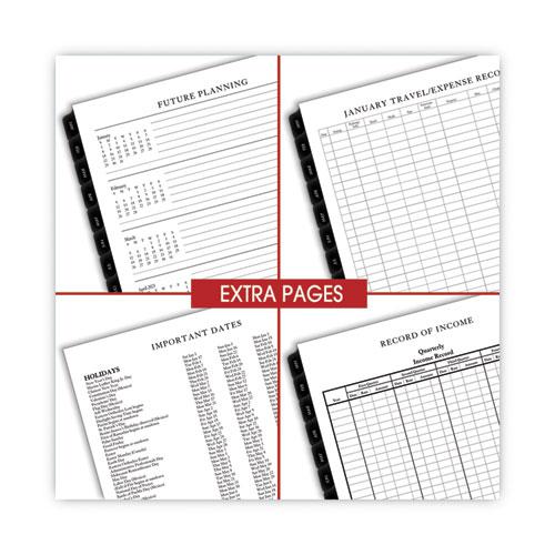 Executive Weekly/Monthly Planner Refill with Hourly Appointments, 8.75 x 6.88, White Sheets, 12-Month (Jan to Dec): 2024. Picture 2