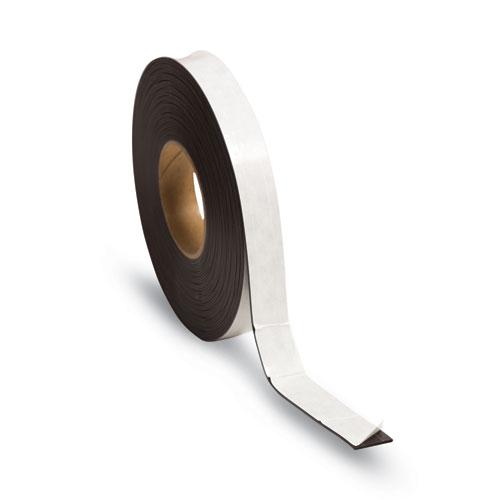 Magnetic Adhesive Tape Roll, 1" x 50 ft, Black. Picture 1