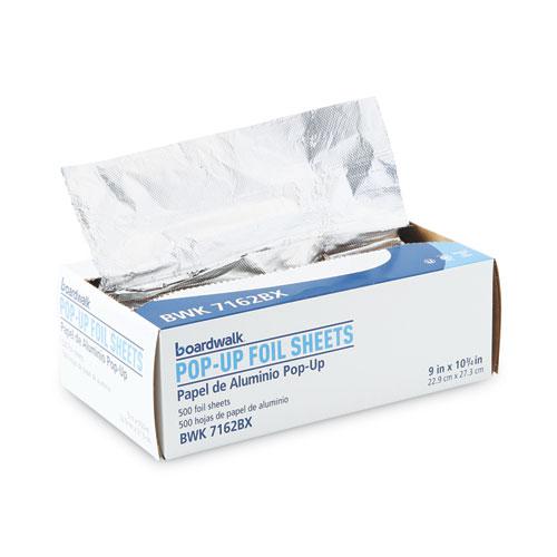 Standard Aluminum Foil Pop-Up Sheets, 9 x 10.75, 500/Box, 6 Boxes/Carton. Picture 2