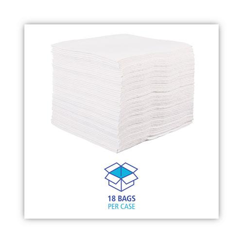 DRC Wipers, 12 x 13, White, 56 Bag, 18 Bags/Carton. Picture 5