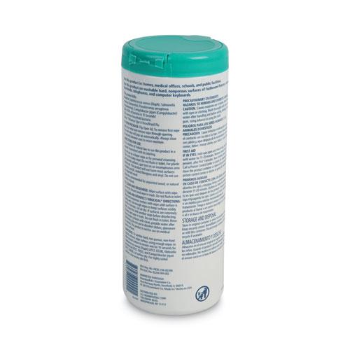 Disinfecting Wipes, 7 x 8, Fresh Scent, 35/Canister, 12 Canisters/Carton. Picture 3