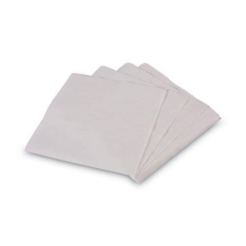 1/4-Fold Lunch Napkins, 1-Ply, 12" x 12", White, 6000/Carton. Picture 6