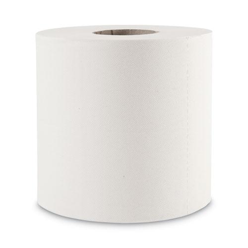 Center-Pull Roll Towels, 2-Ply, 10"w, White, 600/Roll, 6/Carton. Picture 5