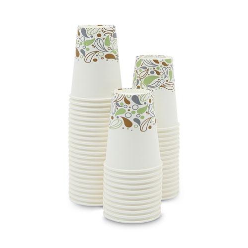Deerfield Printed Paper Hot Cups, 12 oz, 50 Cups/Sleeve, 20 Sleeves/Carton. Picture 3