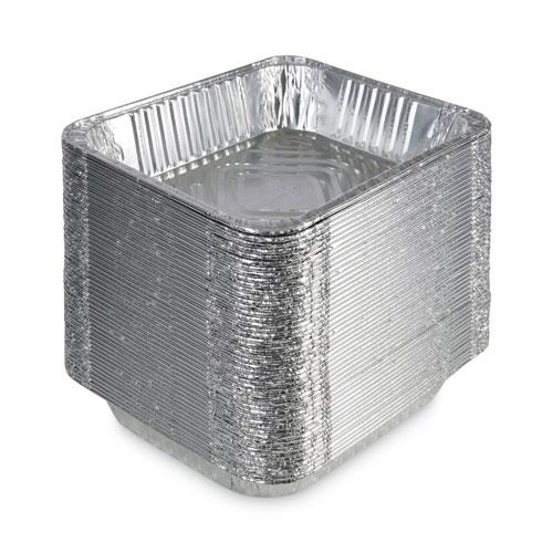 Aluminum Steam Table Pans, Half-Size Deep—128 oz., 2.56" Deep, 10.38 x 12.75, 100/Carton. Picture 6