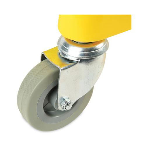 Pro-Pac Side-Squeeze Wringer/Bucket Combo, 8.75 gal, Yellow/Silver. Picture 4