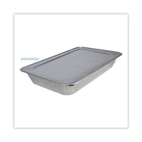 Aluminum Steam Table Pans, Full-Size Deep, 3.19" Deep, 12.81 x 20.75, 50/Carton. Picture 5