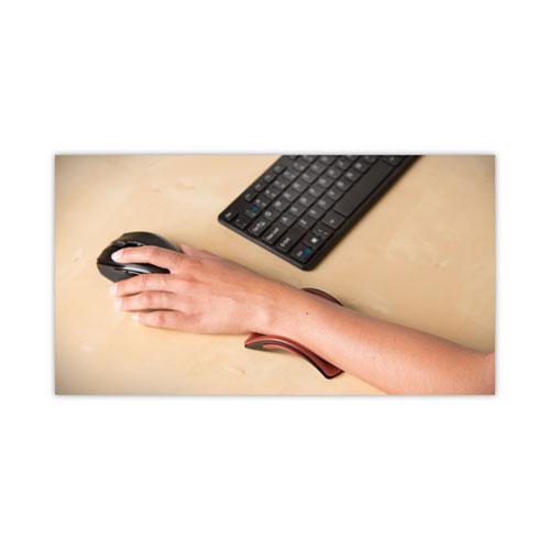 SmartFit Conform Keyboard Wrist Rest, 6.25 x 5.33, Black. Picture 4