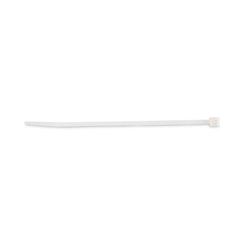 Nylon Cable Ties, 4 x 0.06, 18 lb, Natural, 1,000/Pack. The main picture.