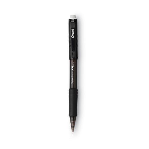 Twist-Erase EXPRESS Mechanical Pencil, 0.5 mm, HB (#2.5), Black Lead, Black Barrel, Dozen. Picture 1