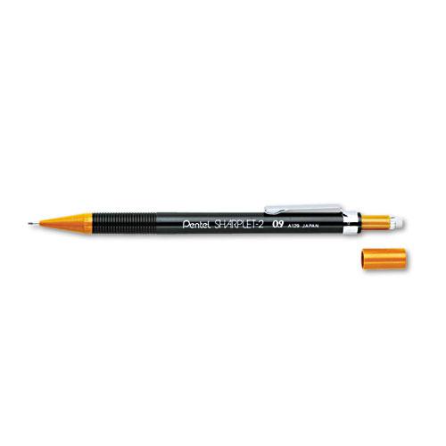 Sharplet-2 Mechanical Pencil, 0.9 mm, HB (#2), Black Lead, Brown Barrel. Picture 2