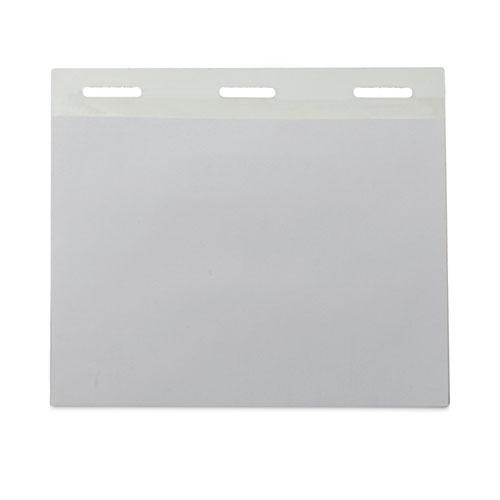 Self-Laminating Magnetic Style Name Badge Holder Kit, 3" x 4", Clear, 20/Box. Picture 2