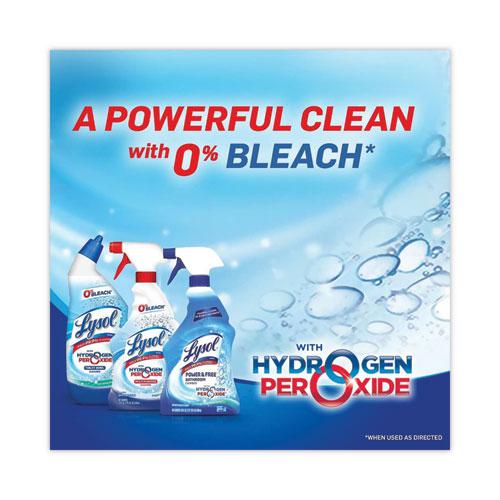 Toilet Bowl Cleaner with Hydrogen Peroxide, Ocean Fresh, 24 oz Angle Neck Bottle, 2/Pack, 4 Packs/Carton. Picture 4