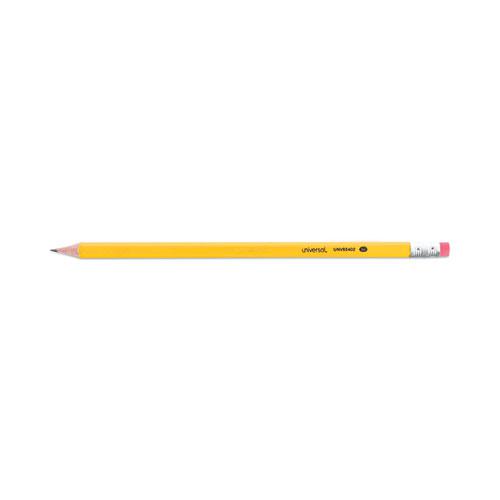 #2 Pre-Sharpened Woodcase Pencil, HB (#2), Black Lead, Yellow Barrel, 72/Pack. Picture 3