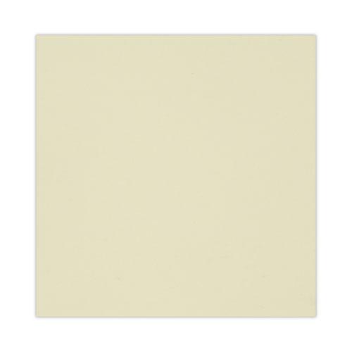 Recycled Self-Stick Note Pads, 3" x 3", Yellow, 100 Sheets/Pad, 18 Pads/Pack. Picture 3