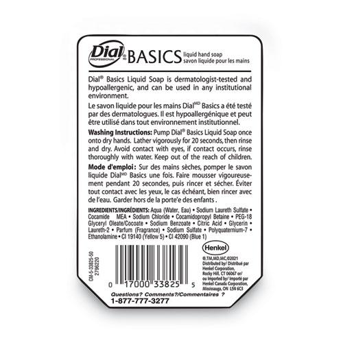 Basics MP Free Liquid Hand Soap Refill for Versa Dispensers, Unscented, 15 oz Refill Bottle. Picture 6
