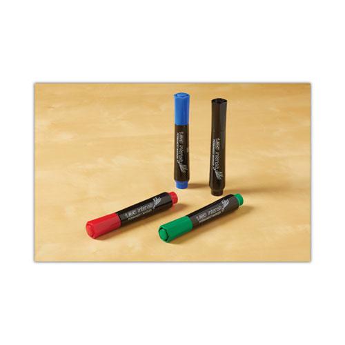 Intensity Chisel Tip Permanent Marker, Broad Chisel Tip, Assorted Colors, Dozen. Picture 4