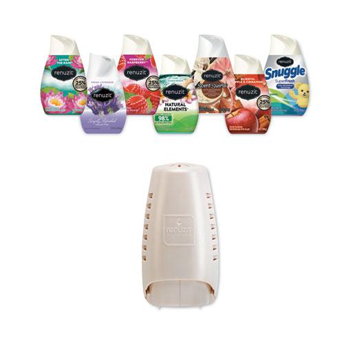 Wall Mount Air Freshener Dispenser, 3.75" x 3.25" x 7.25", Pearl, 6/Carton. Picture 3