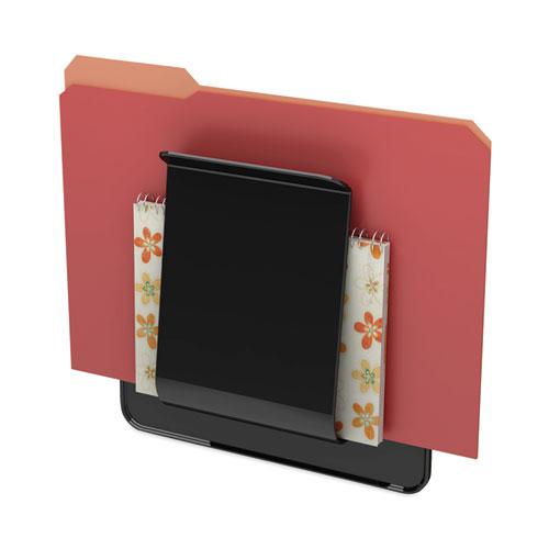 Stand Tall Wall File, Legal/Letter/Oversized Size, 9.25" x 10.63", Black. Picture 1