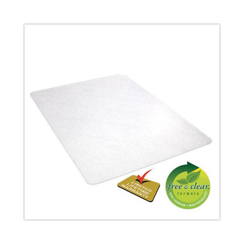 Antimicrobial Chair Mat, Rectangular, 45 x 53, Clear. Picture 4
