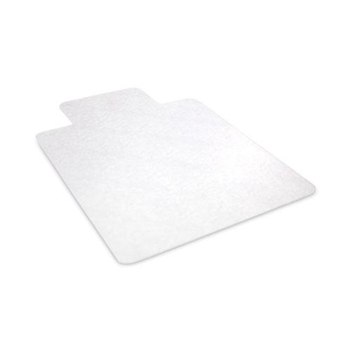 EconoMat All Day Use Chair Mat for Hard Floors, Flat Packed, 46 x 60, Lipped, Clear. Picture 5