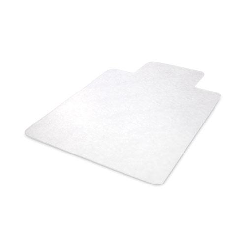 EconoMat All Day Use Chair Mat for Hard Floors, Flat Packed, 46 x 60, Lipped, Clear. Picture 6