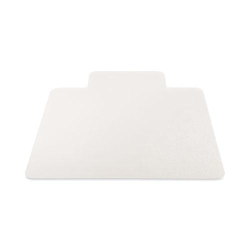 EconoMat All Day Use Chair Mat for Hard Floors, Flat Packed, 46 x 60, Lipped, Clear. Picture 7