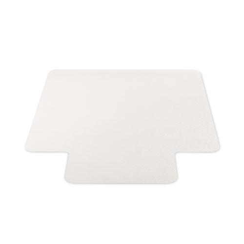 EconoMat All Day Use Chair Mat for Hard Floors, Flat Packed, 46 x 60, Lipped, Clear. Picture 8