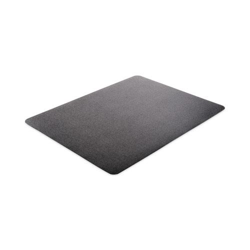SuperMat Frequent Use Chair Mat for Medium Pile Carpet, 45 x 53, Rectangular, Black. Picture 7