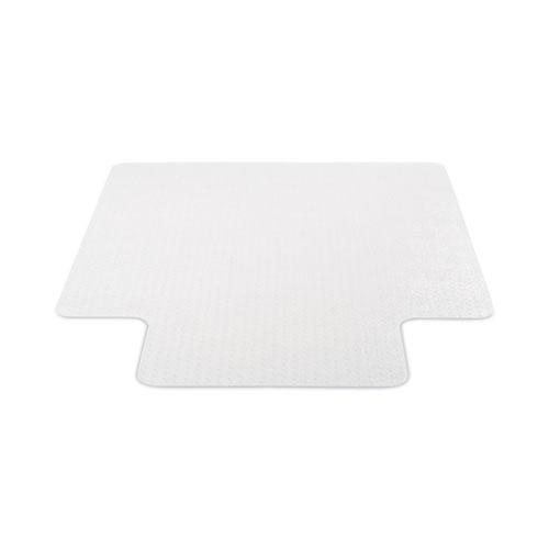SuperMat Frequent Use Chair Mat for Medium Pile Carpet, 46 x 60, Wide Lipped, Clear. Picture 7