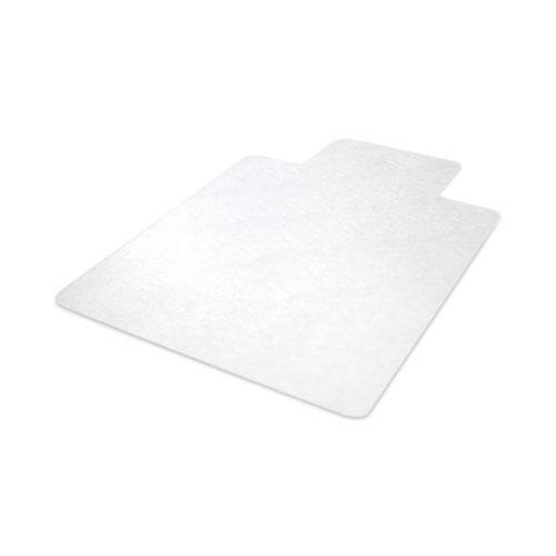EconoMat All Day Use Chair Mat for Hard Floors, Rolled Packed, 36 x 48, Lipped, Clear. Picture 6